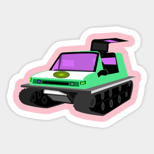 Snowmobile Sticker